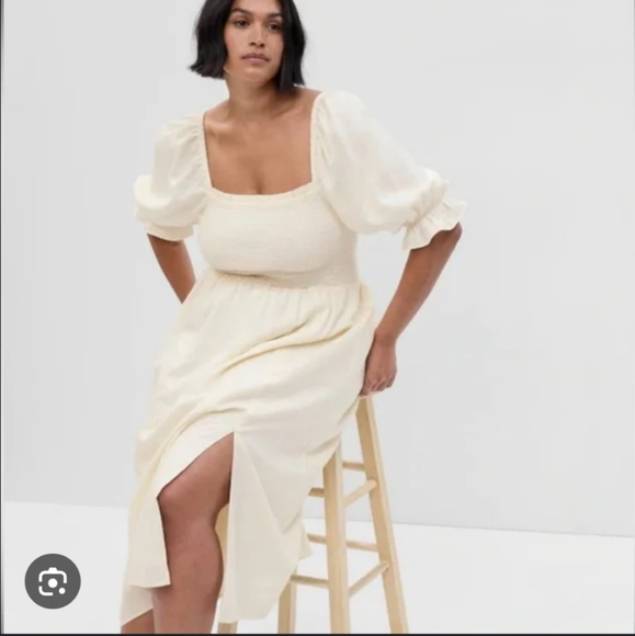 The Gap Puff Sleeve Dress - Picture 1 of 8